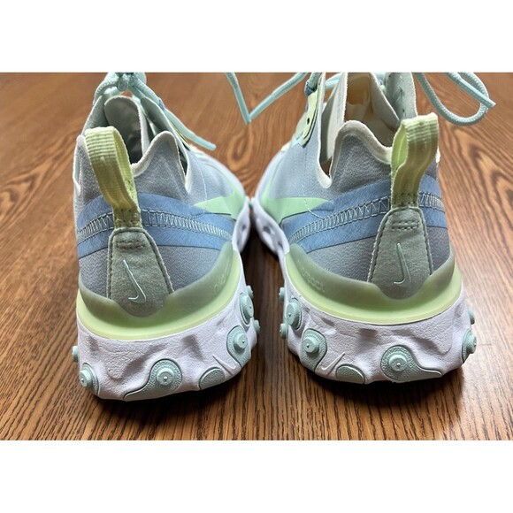 Women’s Nike React Element 55 Frosted Spruce BQ2728-100 Sneakers Size 8 (CON203) - Picture 5 of 11